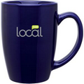 14 Oz. Cobalt Blue Contour Mug